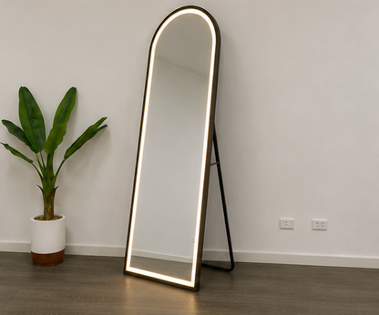 Freestanding Arch LED Mirror