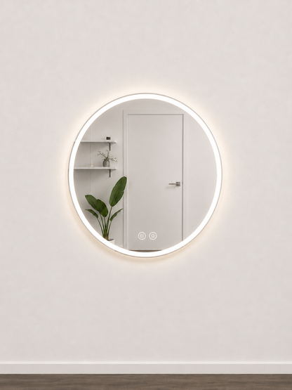 Round LED Strip Mirror