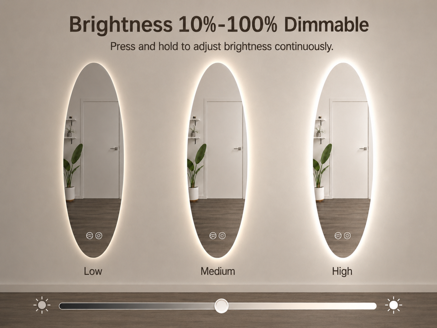 Modern Oval Glow