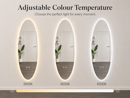 Modern Oval Glow